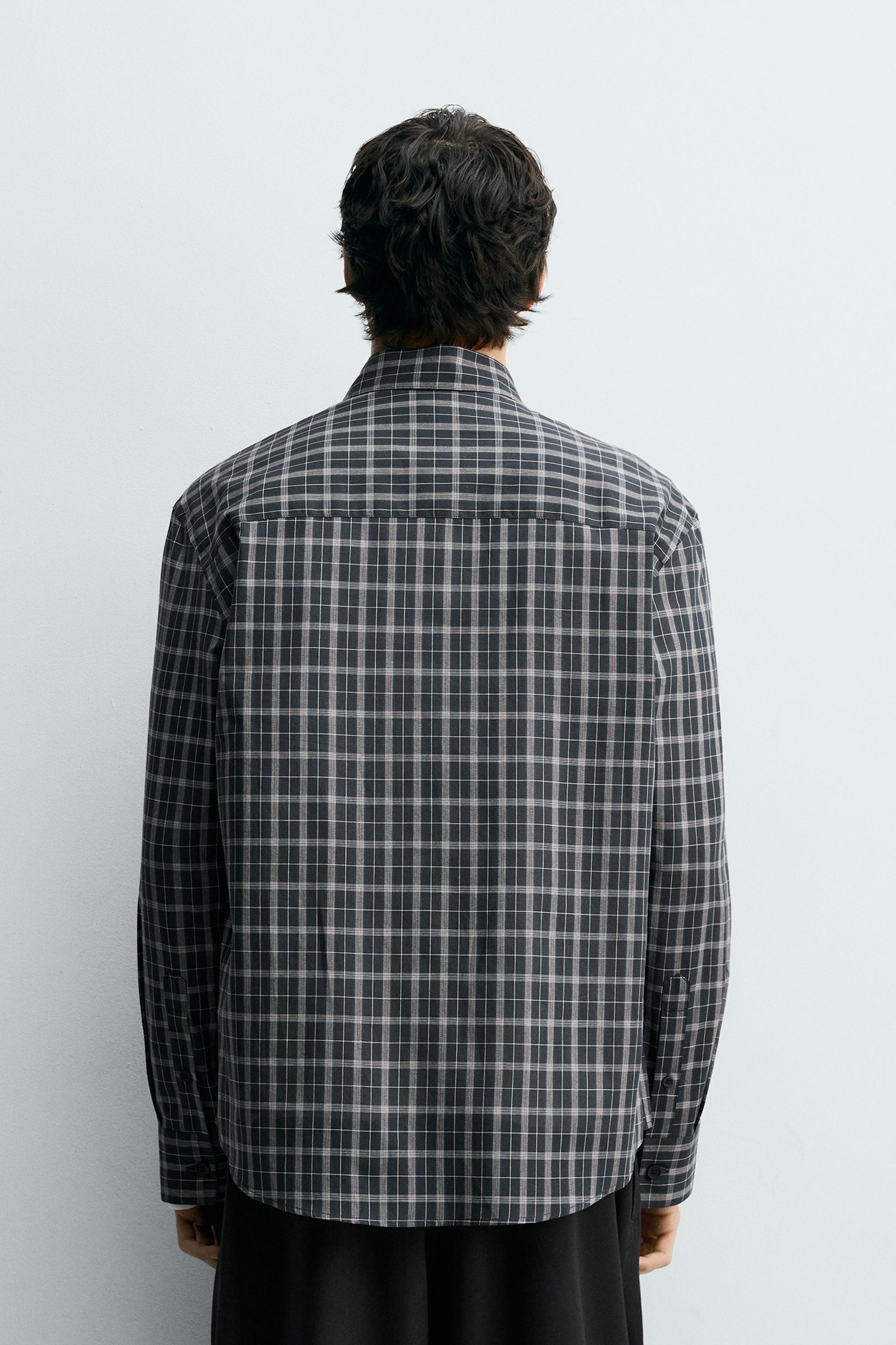 CHEMISE VOILE À CARREAUX
